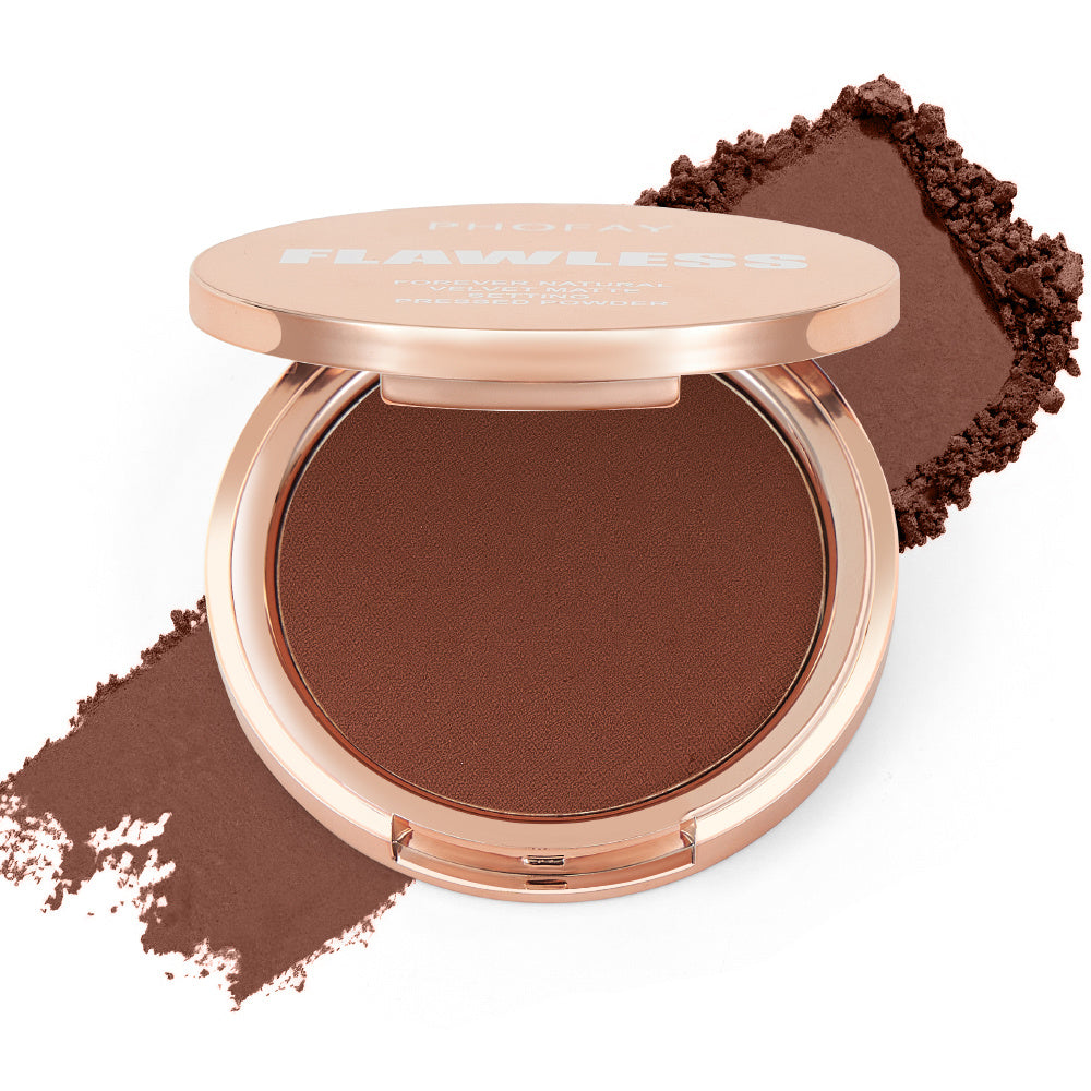 Velvetlush Matte Setting Pressed Powder