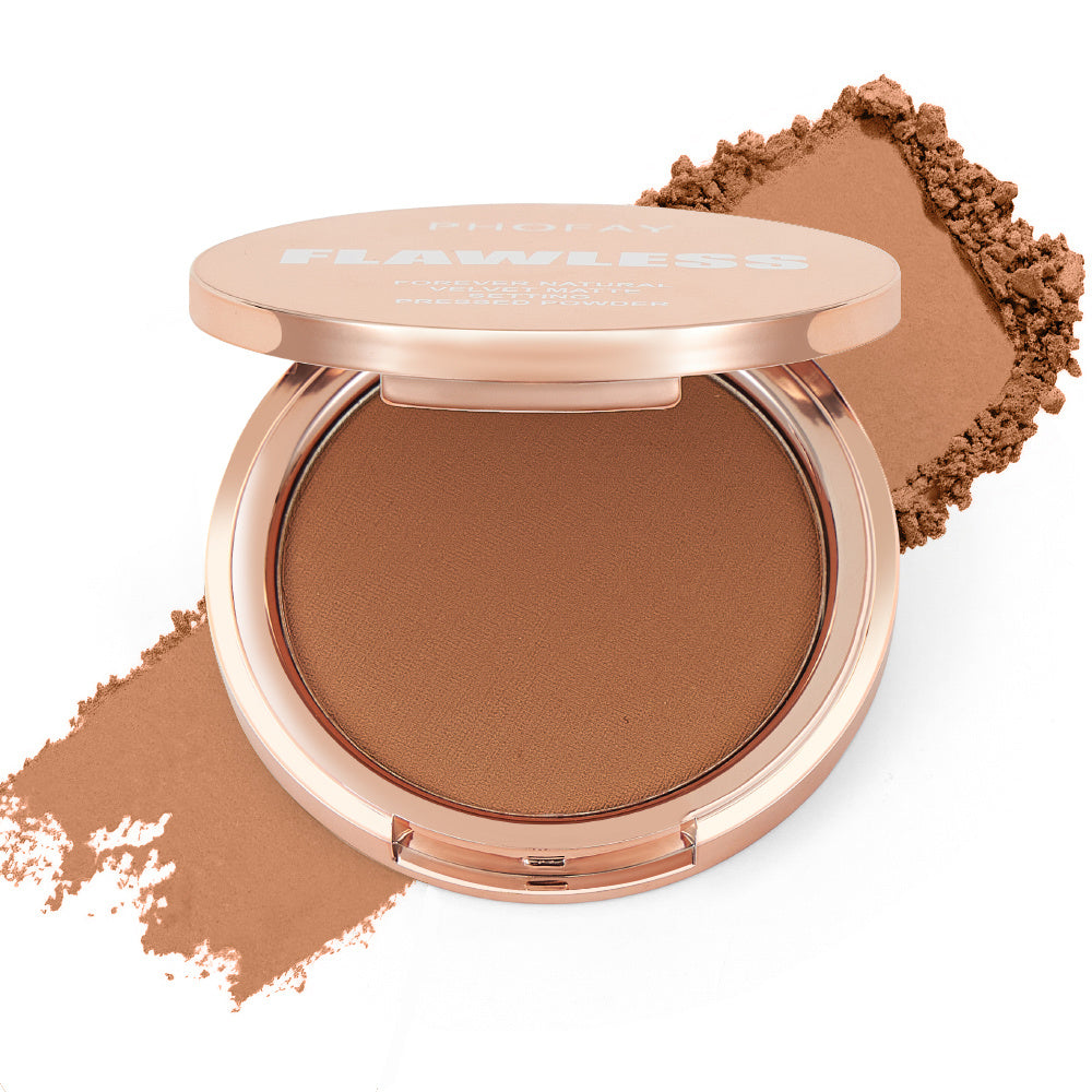 Velvetlush Matte Setting Pressed Powder