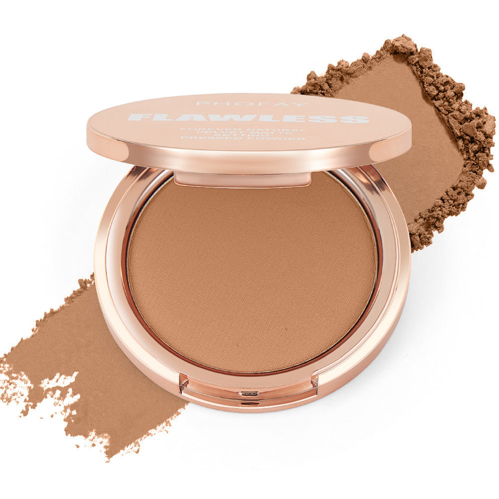 Velvetlush Matte Setting Pressed Powder