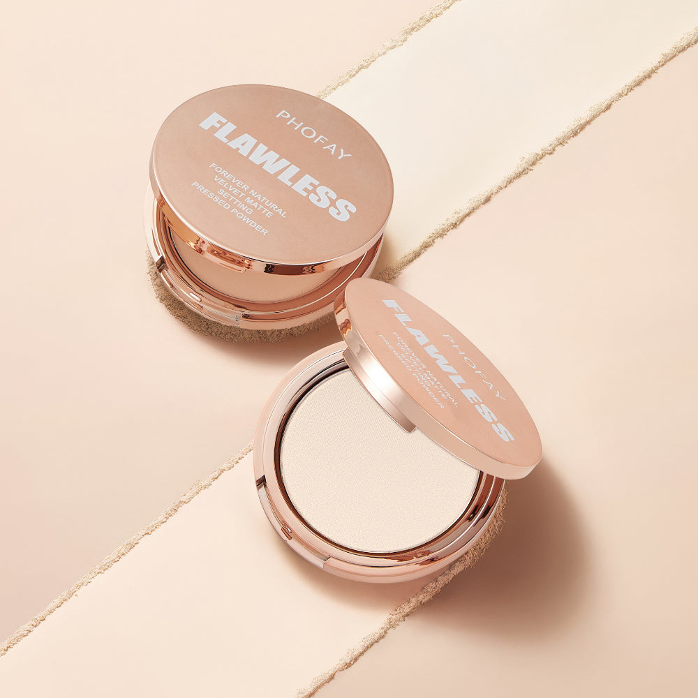 Velvetlush Matte Setting Pressed Powder