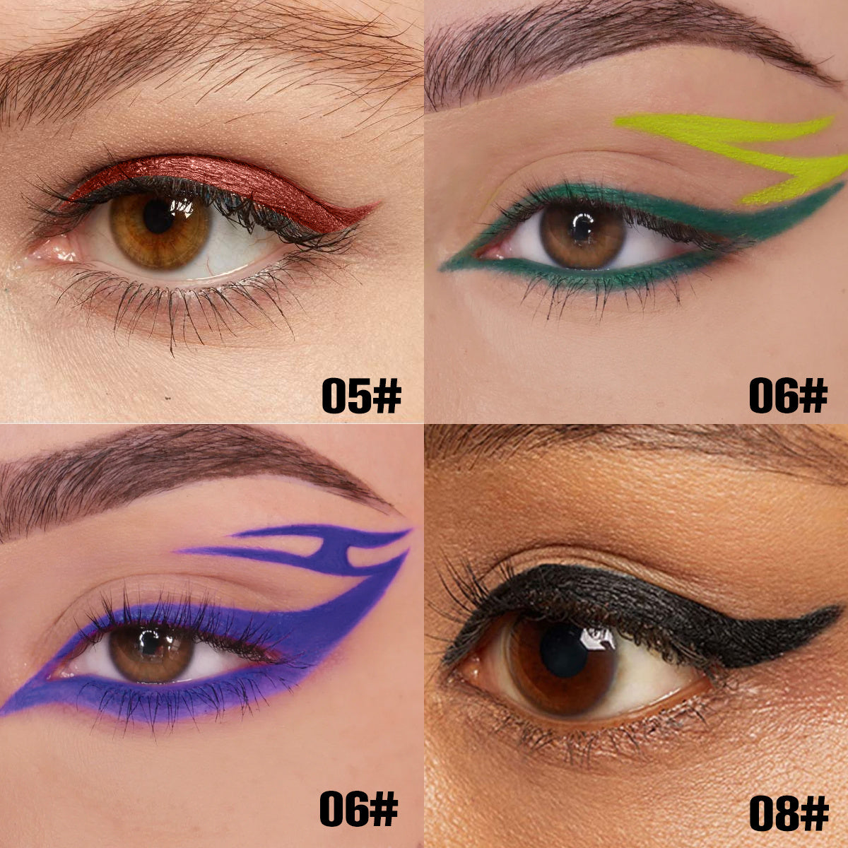 Velvetlush Waterproof Colorful Eyeliner