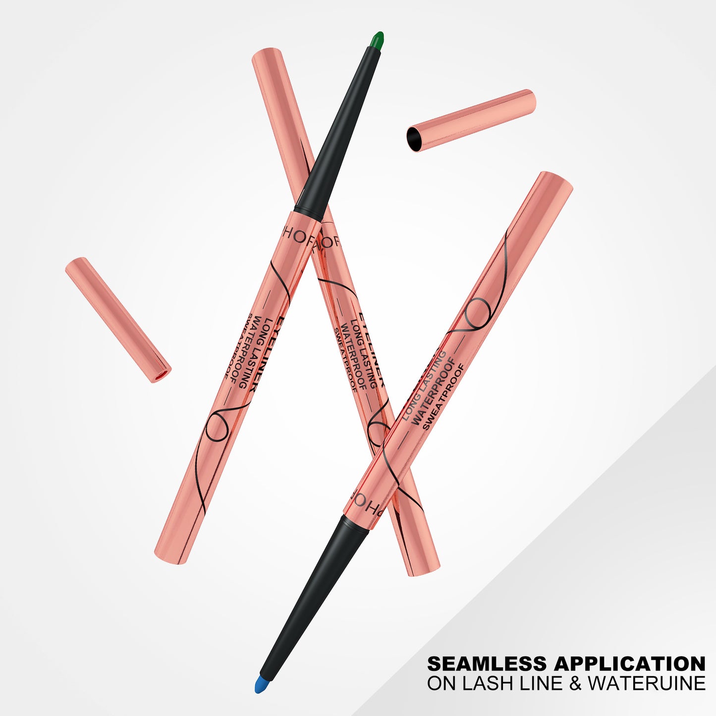 Velvetlush Waterproof Colorful Eyeliner