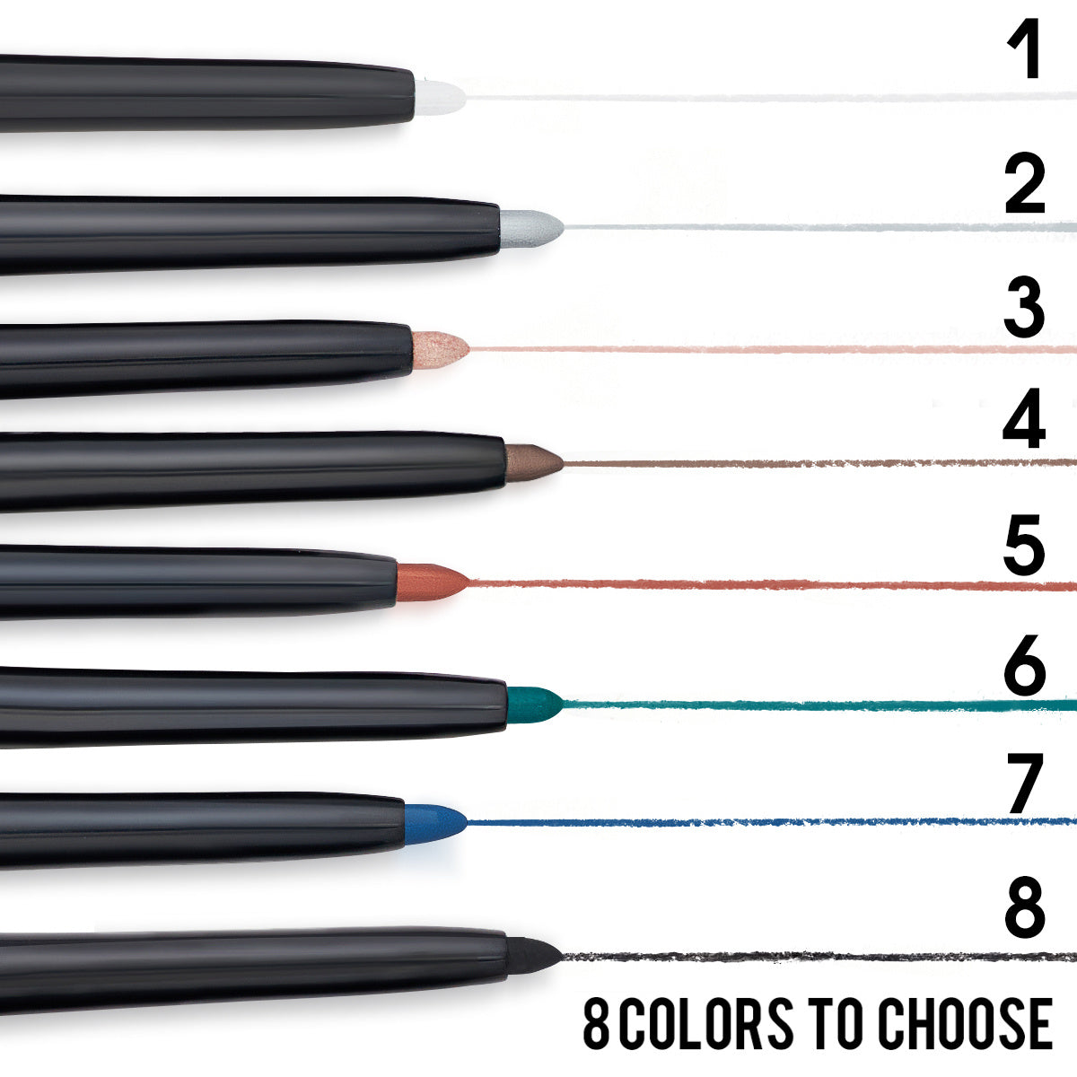 Velvetlush Waterproof Colorful Eyeliner