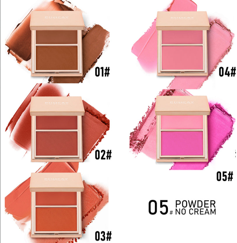 Velvetlush Double-Take Cream & Powder Blush Duo