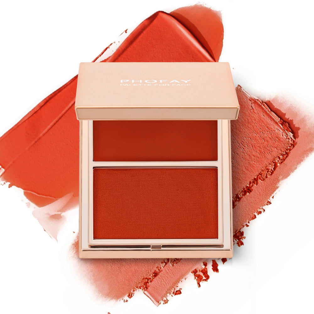 Velvetlush Double-Take Cream & Powder Blush Duo