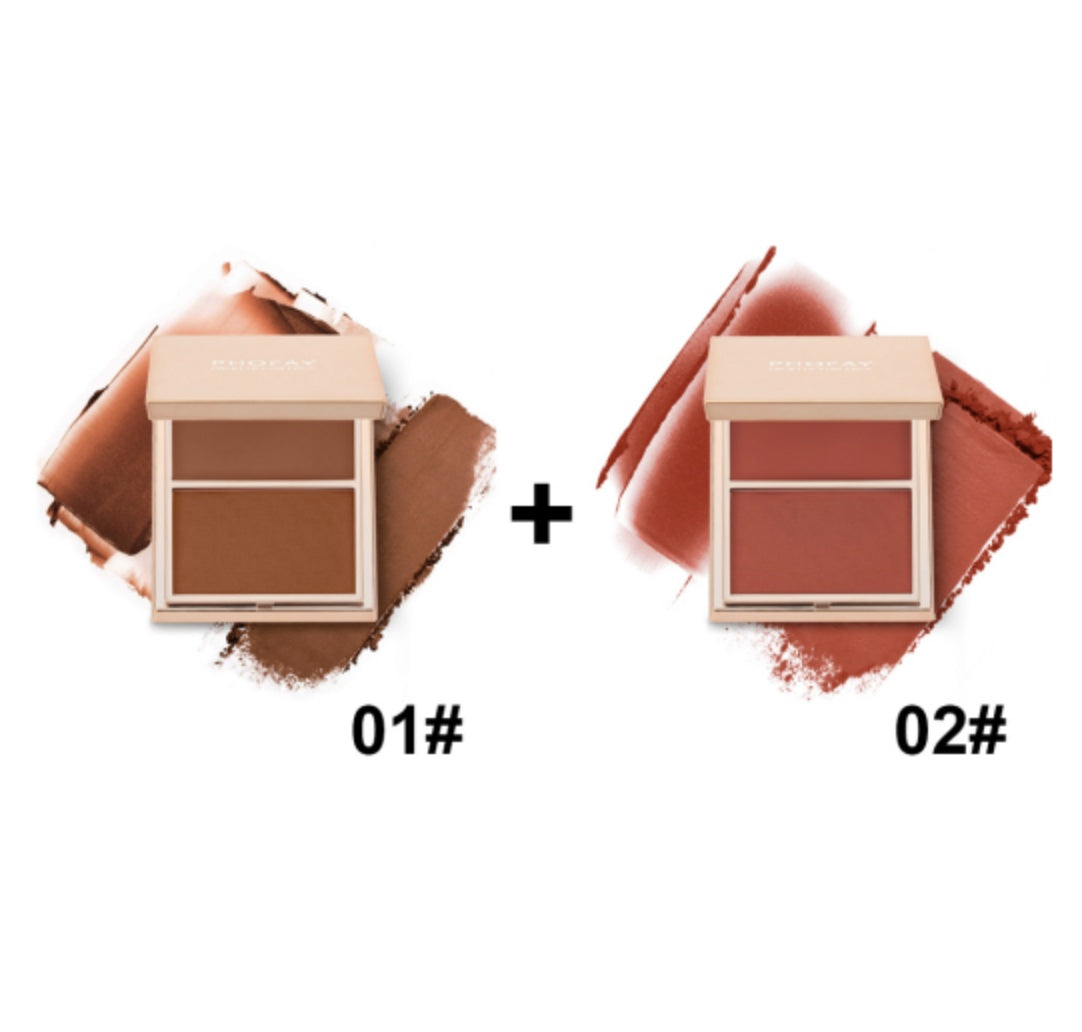 Velvetlush Double-Take Cream & Powder Blush Duo